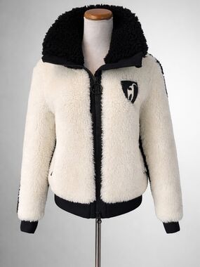 Toni Sailer Loni Teddy Fur Ski Jacket - Size 36, Small - Excellent